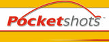 Yellow Pocketshots Logo.