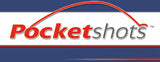 Dark Blue Pocketshots Logo.