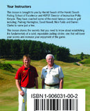 Pocketshots Putting, fundamentals back cover with Harold Swash.